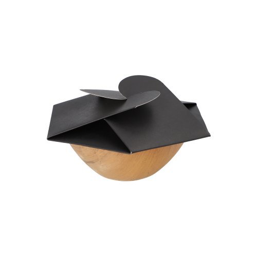 1800 Schalen, Palmblatt rund 300 ml Ø 15 cm · 5,5 cm mit separatem Flower-Lid