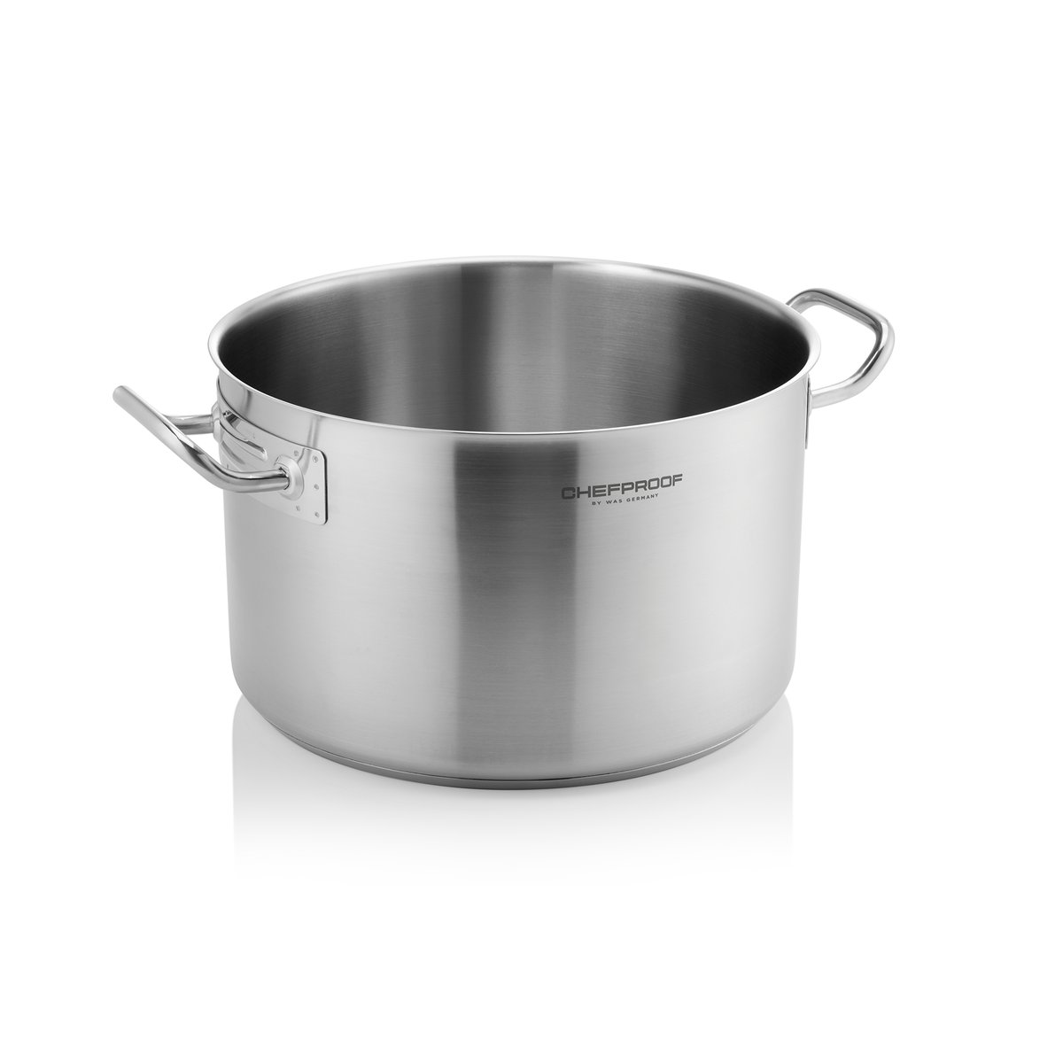 Fleischtopf CHEFPROOF, Ø 20 cm, 4 ltr., Chromnickelstahl Fleischtopf CHEFPROOF, Ø 36 cm, 22 ltr., Chromnickelstahl