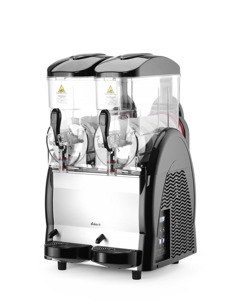 Slush-Eis-Maschine 2x12 L, HENDI, 24L, 220-240V/710W, 470x515x(H)780mm