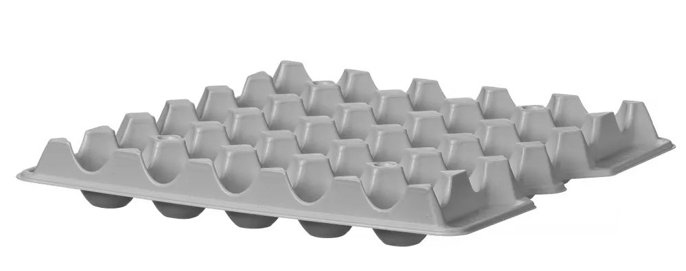 Set aus 4 Eierbehältereinsätzen für OVOBOX 120 , 291x288x(H)41mm