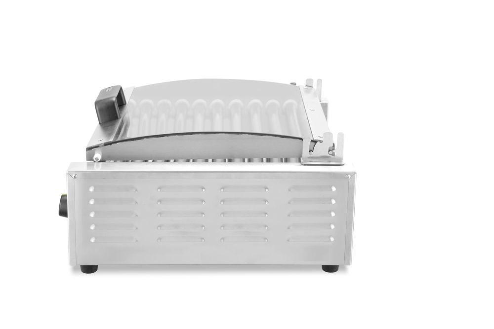 Rollengrill - 2 Zonen mit Energiesparabdeckung, 11 Rollen, 220-240V/980W, 566x527x(H)259mm