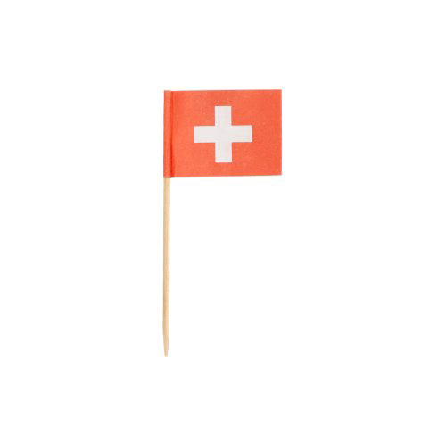 200000 Deko-Picker 8 cm "Schweiz"