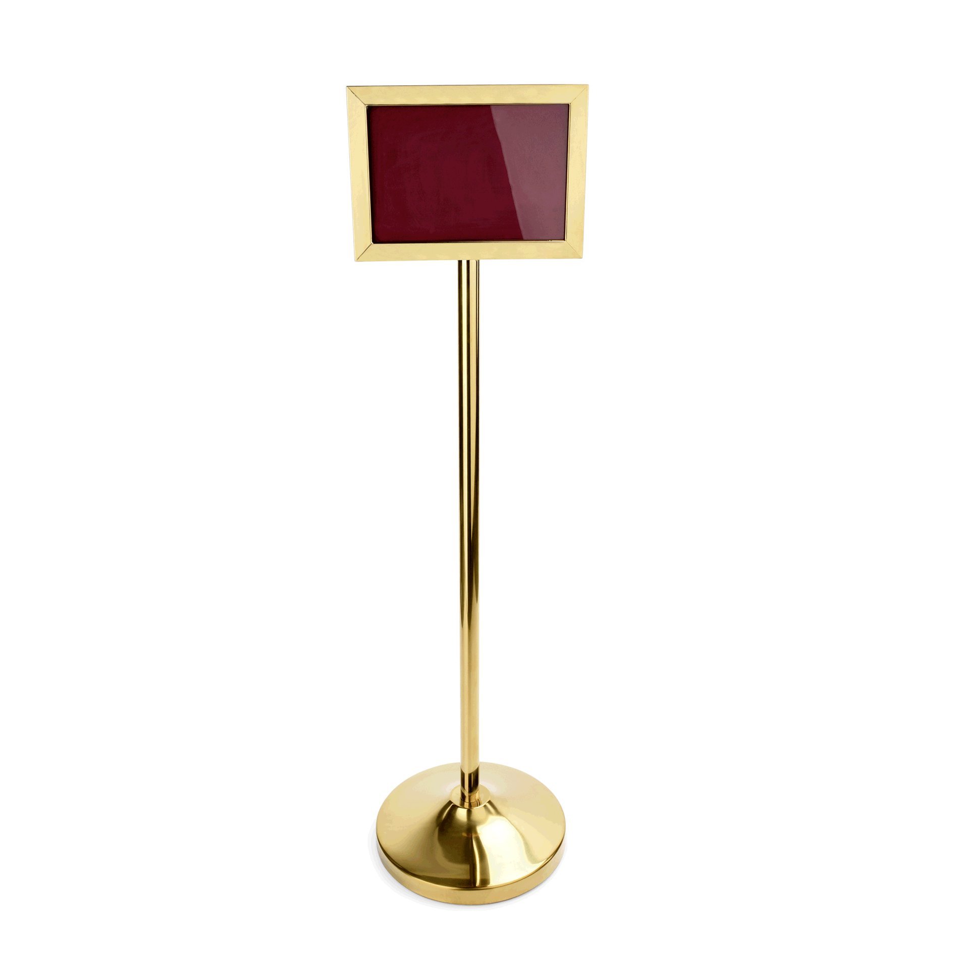 Info-Ständer (H)120 cm, gold