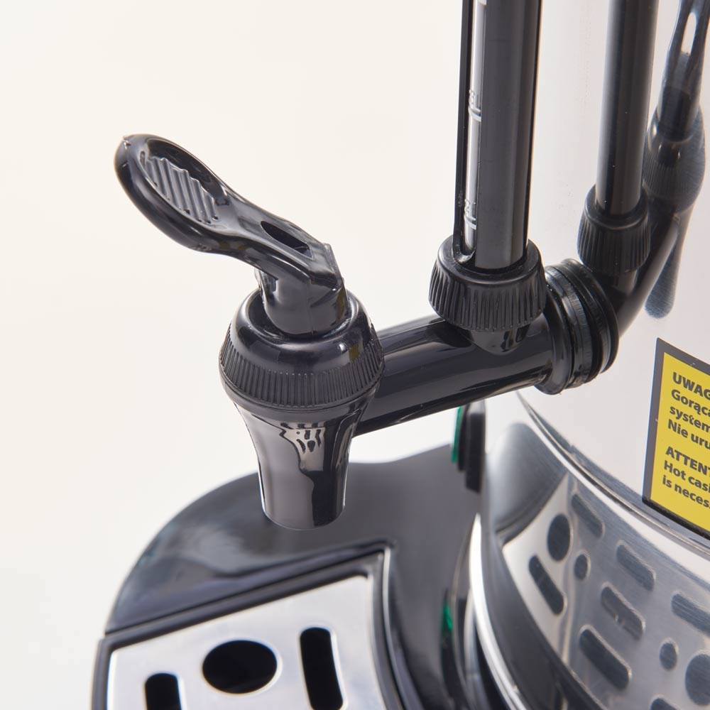 Heißwasser-Spender, doppelwandig 18 Liter, Ø 23,1 cm, (H) 60,2 cm Heißwasser-Spender, doppelwandig 9 Liter, Ø 20 cm, (H) 48 cm