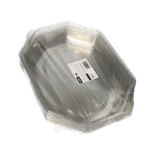 1200 Deckel für Servierplatten, PET 35 cm x 25 cm x 6,3 cm transparent