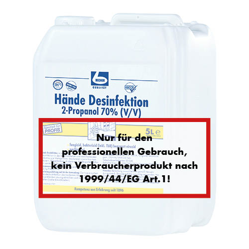 Dr. Becher Hände Desinfektion 5 l Dr. Becher Hände Desinfektion 5 l