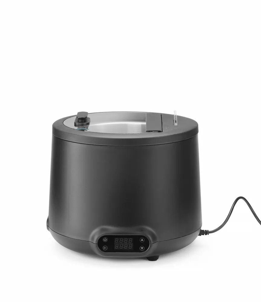 Suppenkessel UNIQ, 8L, Schwarz, 220-240V/500W, ⌀365x(H)325mm