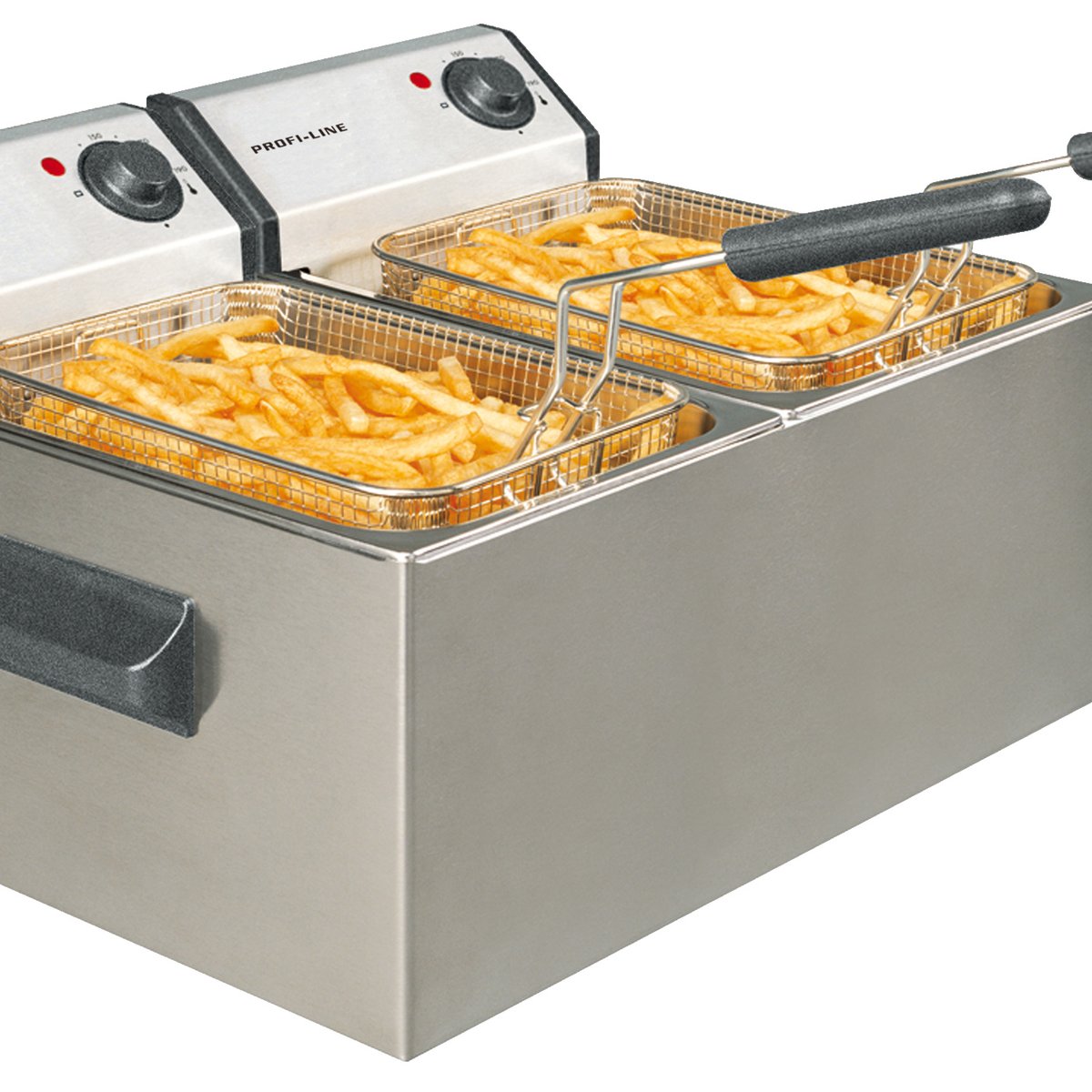 Elektro-Fritteuse 2x 5 Liter Elektro-Fritteuse 2x 5 Liter