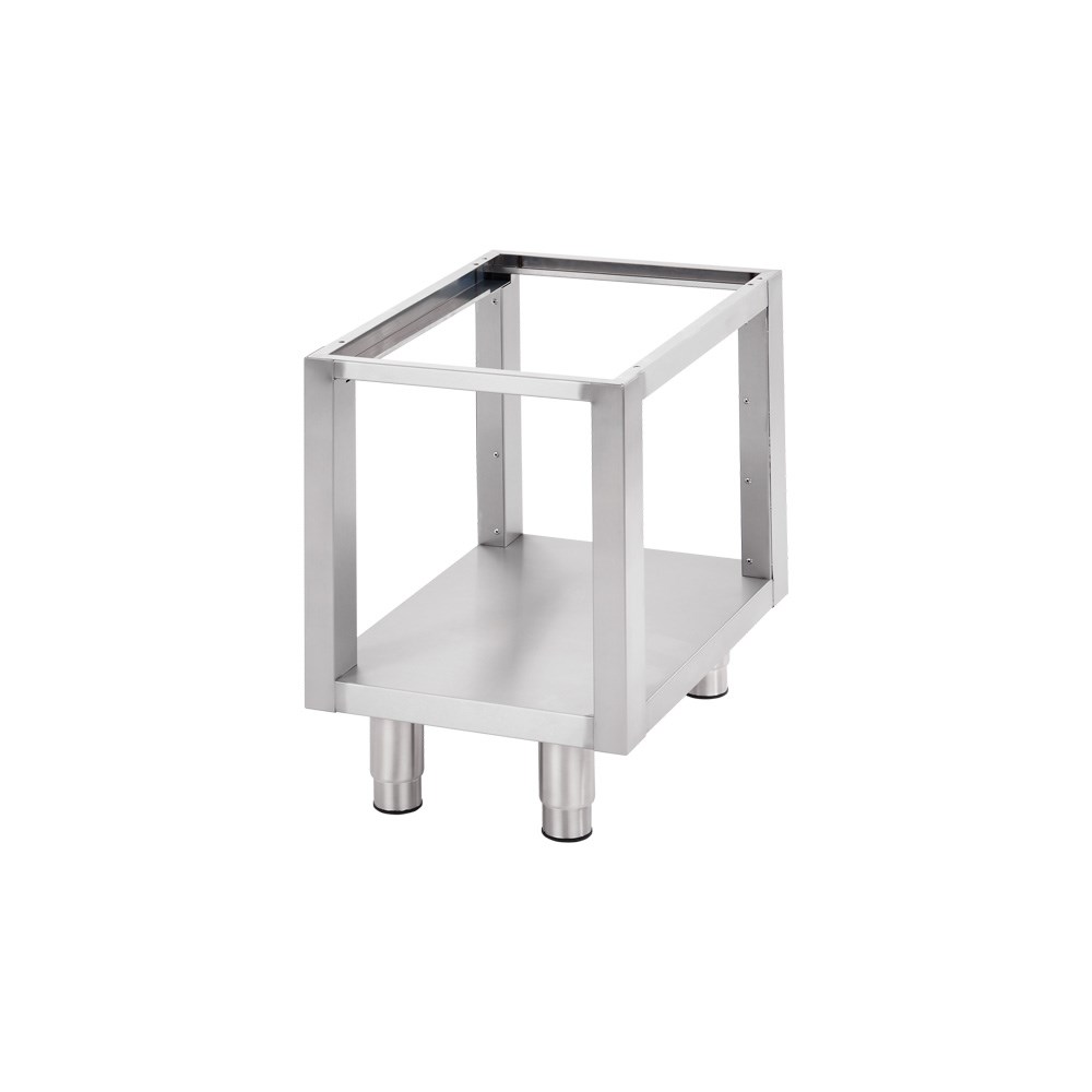 Offener Unterbau mit Grundboden, Breite 400 mm, Serie 700 ND Edelstahl Neutralelement mit Schublade und Arbeitsfläche aus der Serie 700 ND, Breite 400 mm