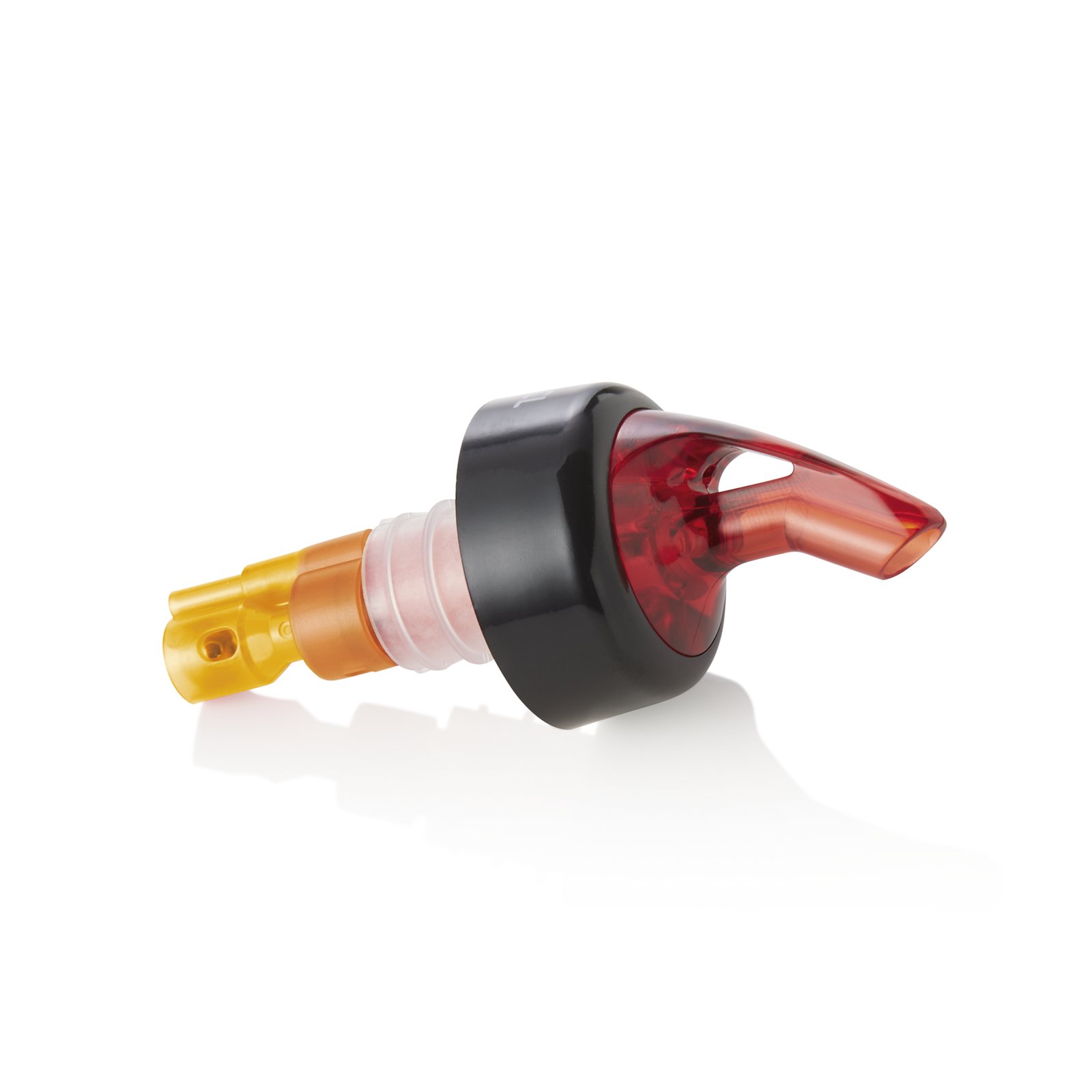 Ausgießer Set, 1,5 cl, orange, Set á 12 Stück, Kunststoff, Edelstahl Ausgießer Set, 1,5 cl, orange, Set á 12 Stück, Kunststoff, Edelstahl