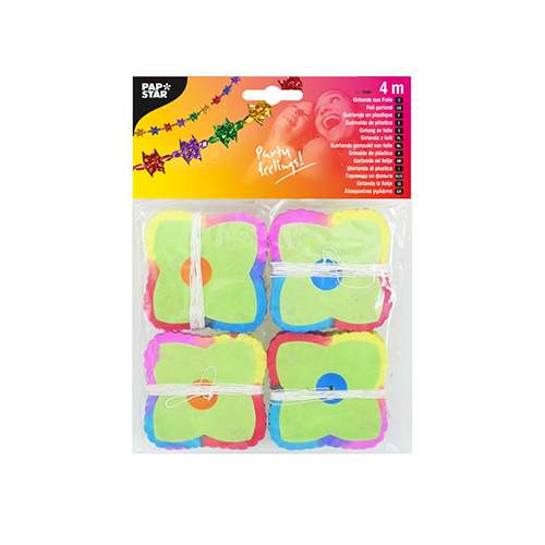 5120 Girlanden, Papier 2 m x 8 cm x 8 cm "Mini"