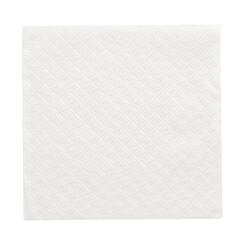 2000 ! 33 cm x 33 cm weiss 48000 Servietten, 1-lagig 1/4-Falz 33 cm x 33 cm weiss