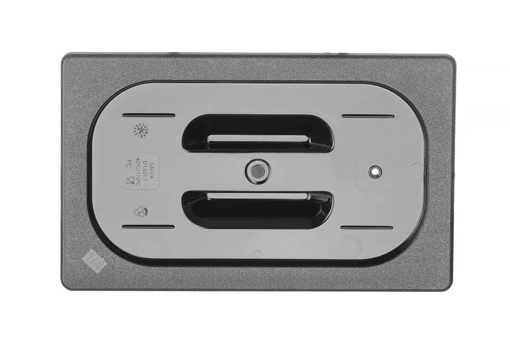 Gastronorm-Deckel, GN 1/4, Schwarz, 265x162mm Gastronorm-Deckel, GN 1/4, Schwarz, 265x162mm