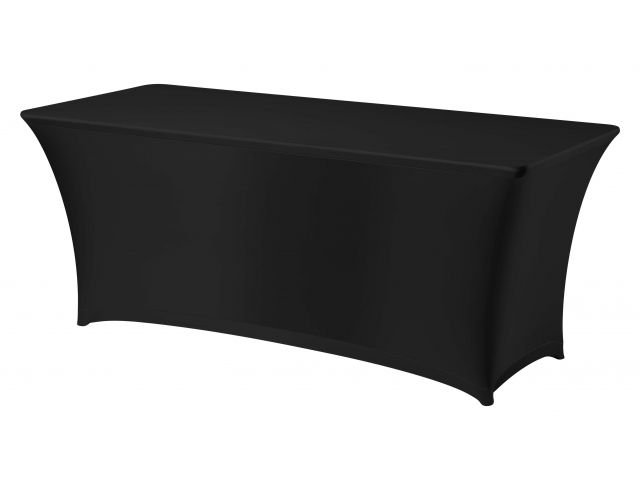 Tischhusse, rechteckig, HENDI, 810934, Schwarz, 1200x760x(H)730mm