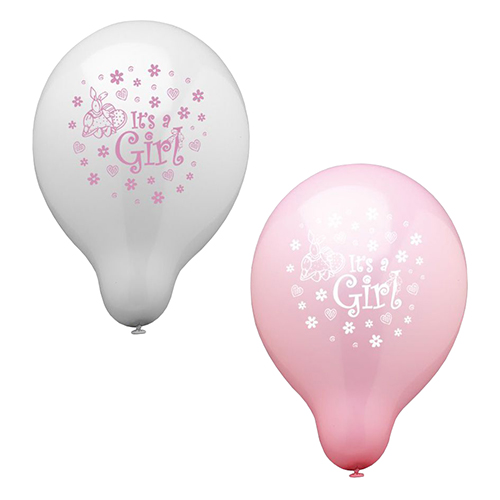 40320 Luftballons Ø 25 cm "It's a girl"