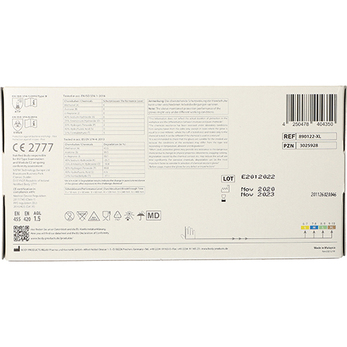 200 "Medi-Inn®" Handschuhe, Nitril puderfrei "White" weiss Größe XL