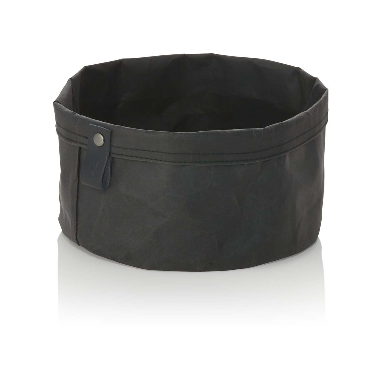 Brottasche CRAFT & CRUMBLE, Ø 20 cm, Höhe 13 cm, schwarz, Kraft Paper Brottasche CRAFT & CRUMBLE, Ø 20 cm, Höhe 13 cm, schwarz, Kraft Paper