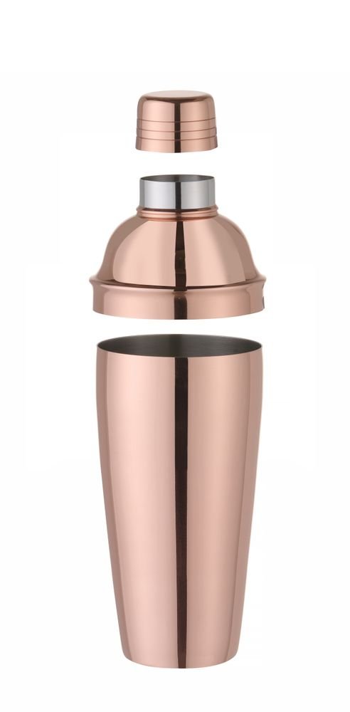 Cobbler Shaker, 3-teilig, BarUp, Kupfer, ⌀85x(H)240mm Cobbler Shaker, 3-teilig, BarUp, Kupfer, ⌀85x(H)240mm