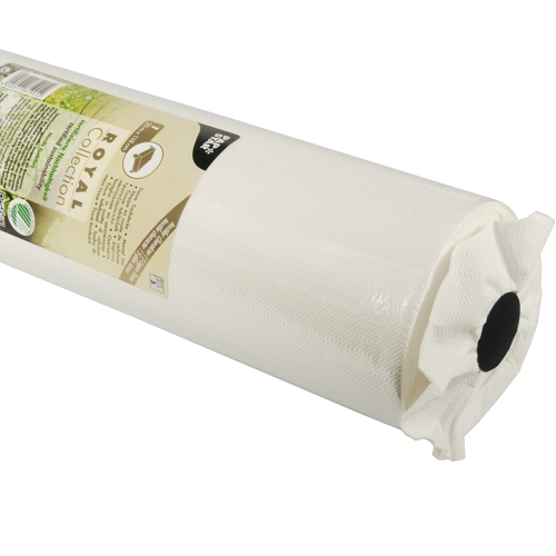 48 Tischdecke, Tissue "ROYAL Collection" 25 m x 1,18 m weiss