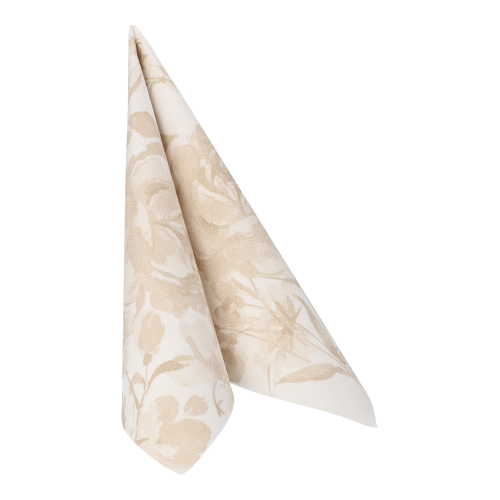 250 Servietten "ROYAL Collection" 1/4-Falz 40 cm x 40 cm sand "Rose" 12500 Servietten "ROYAL Collection" 1/4-Falz 40 cm x 40 cm sand "Rose"