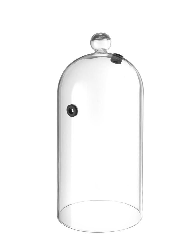 Glasglosche mit Lüftungsöffnung, HENDI, Cocktail-Glosche, ⌀150x(H)280mm