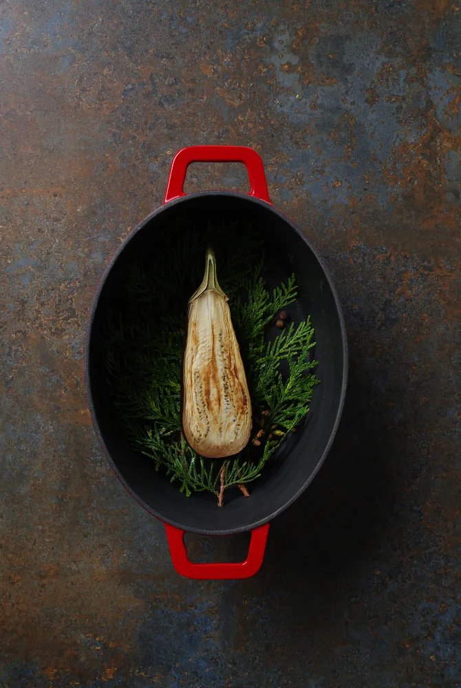 Emaillierter Gusseisentopf, 4,4L, Rot, 365x290x(H)115mm