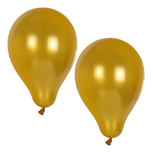 33600 Luftballons Ø 25 cm gold