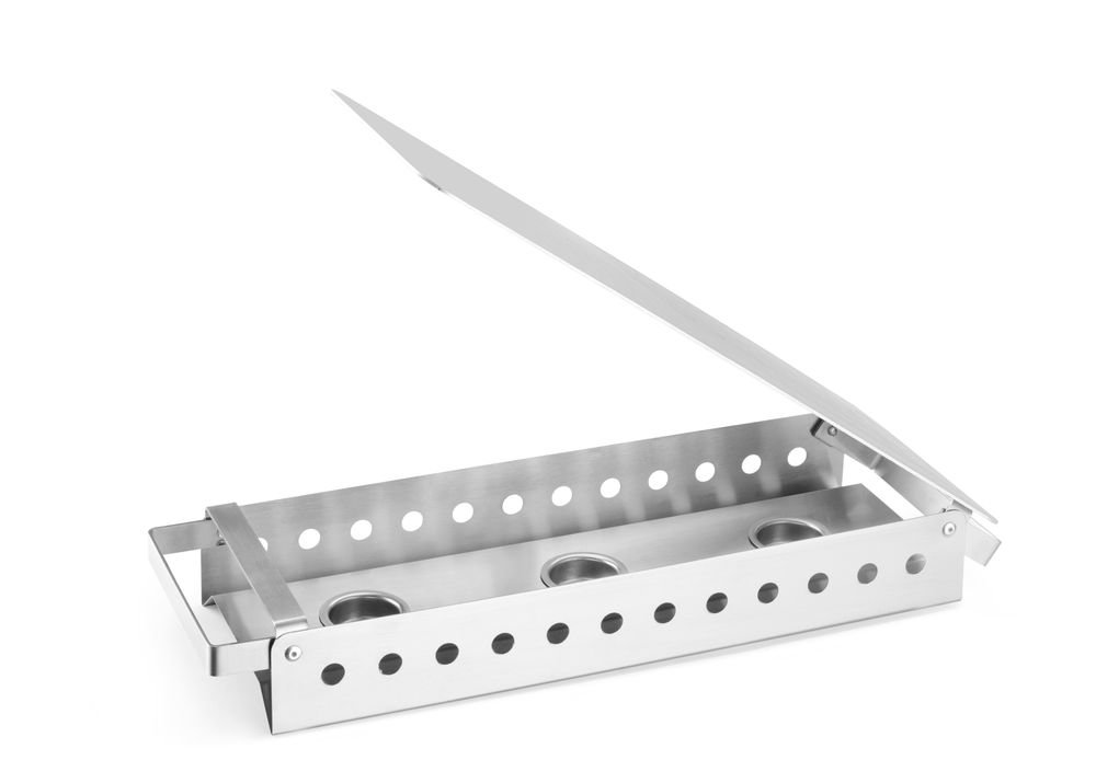 Speisewärmer 3 Teelichter, HENDI, 450x180x(H)65mm