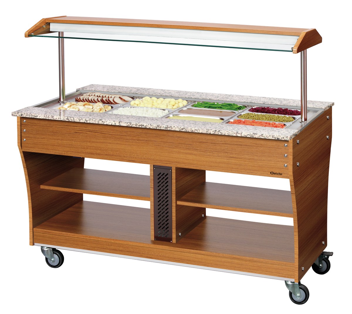 Buffetwagen, warm, 4x 1/1GN Buffetwagen, warm, 4x 1/1GN