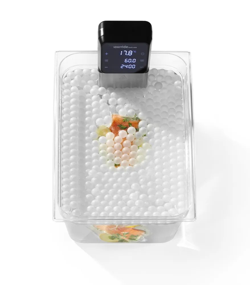Sous-Vide Kochkugeln – 500 Stück, Weiß, ⌀20mm