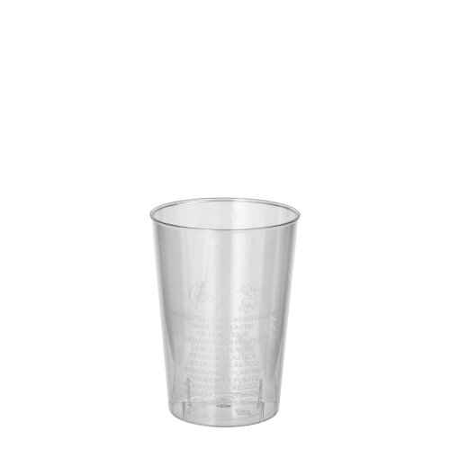 24000 Trinkbecher, PS 0,1 l Ø 5,5 cm · 7,5 cm glasklar