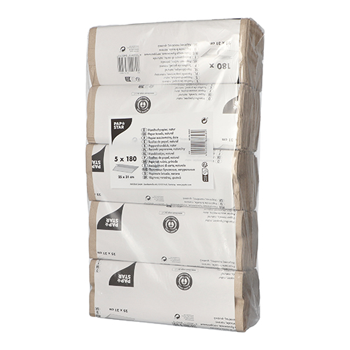 126000 Blatt Handtuchpapier C-Falz 31 cm x 25 cm natur 1-lagig