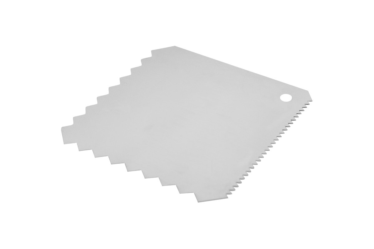 Teig- oder Dekorschaber, Quadrat Teig- oder Dekorschaber, Quadrat