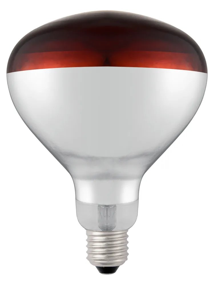 Infrarot-Glühlampe, Rot, 230V/250W, ⌀125x(H)170mm Infrarot-Glühlampe, Rot, 230V/250W, ⌀125x(H)170mm