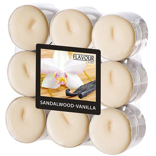Flavour by GALA Duftlichte Ø 37,5 mm · 16,6 mm elfenbein - Sandalwood-Vanilla