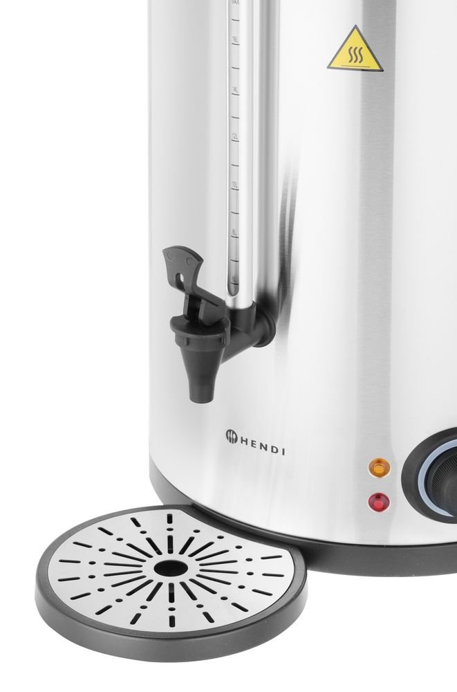 Heißgetränkespender doppelwandig, ≈ 120 Tassen in 37 Min., 17L, 220-240V/2500W, 415x382x(H)480mm