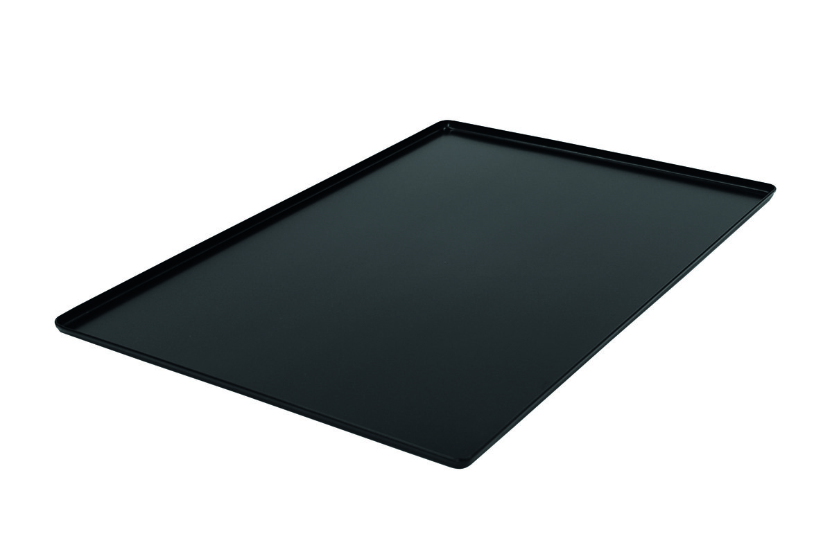 Ausstell-/Thekenblech "SCHWARZ" 600 x 400 mm