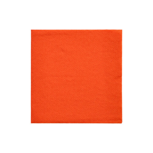 48600 Servietten "DAILY Collection" 1/4-Falz 24 cm x 24 cm nektarine