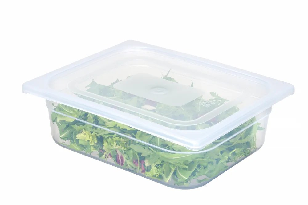 Gastronorm-Behälter 1/2, Profi Line, GN 1/2, 6,5L, Transparent, 325x265x(H)100mm Gastronorm-Behälter 1/2, Profi Line, GN 1/2, 6,5L, Transparent, 325x265x(H)100mm