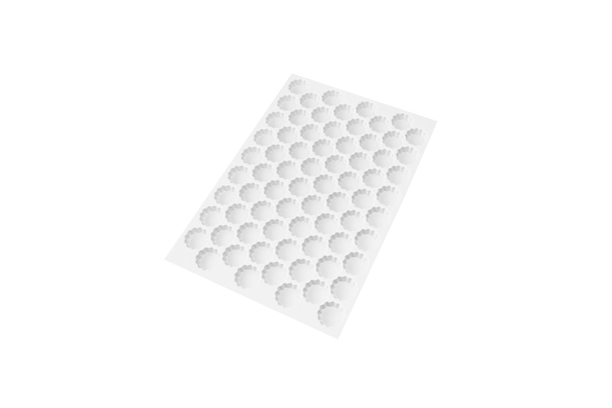 Ausstechmatte rund gezackt 45 mm Ausstechmatte rund gezackt 45 mm