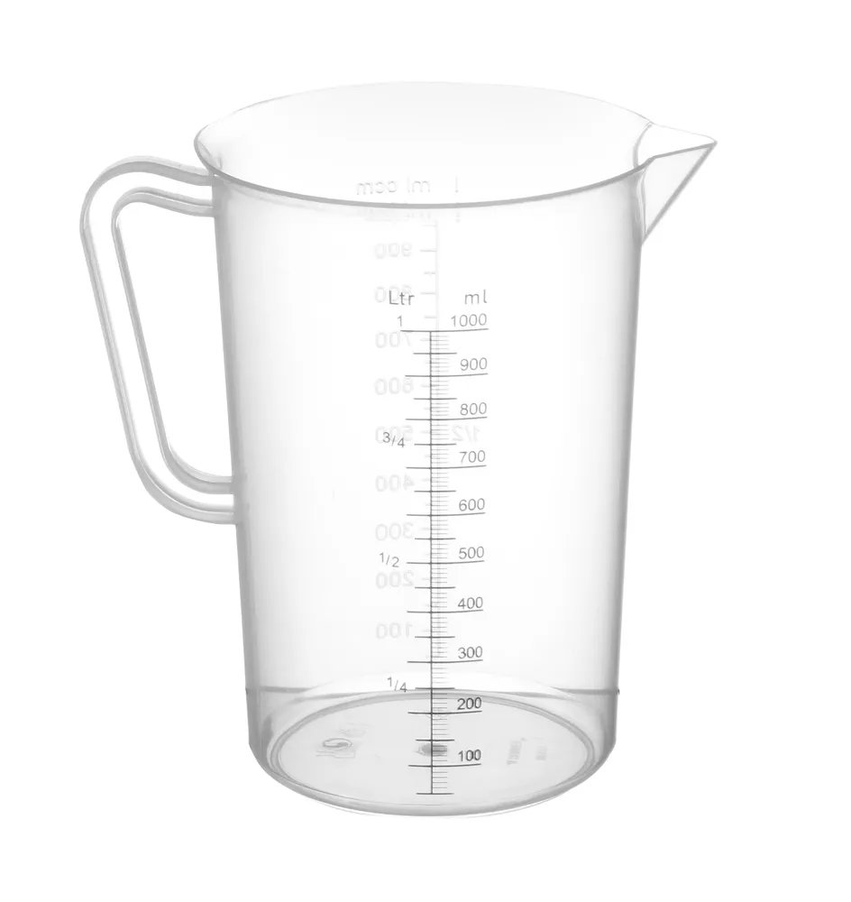 Messbecher, Polyproylen, 1L, ⌀110x(H)170mm