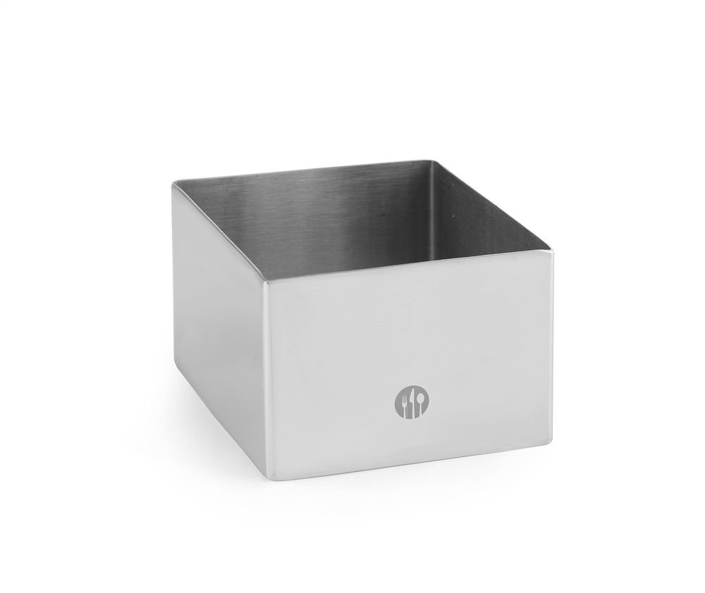 Speiseringe und Stampfer, quadratisch, HENDI, Stampfer, 80x80x(H)55mm