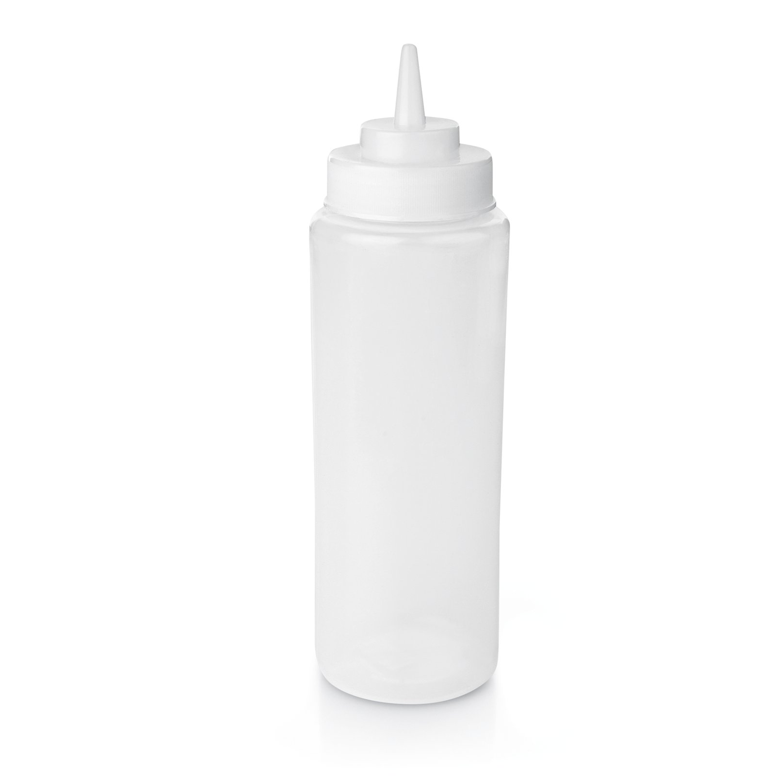 Quetschflasche 950 ml, Ø 8 cm, transparent