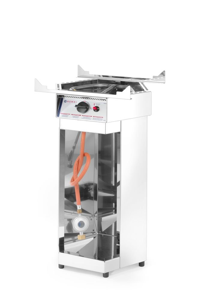 Gasgrill Fiesta 600, HENDI, 4,8kW, 600x600x(H)870mm