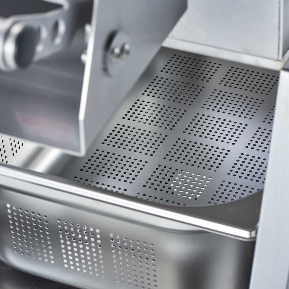 Kartoffelschälmaschine, Kapazität bis zu 120 kg/h, 0,55 kW Kartoffelschälmaschine, Kapazität bis zu 120 kg/h, 0,55 kW