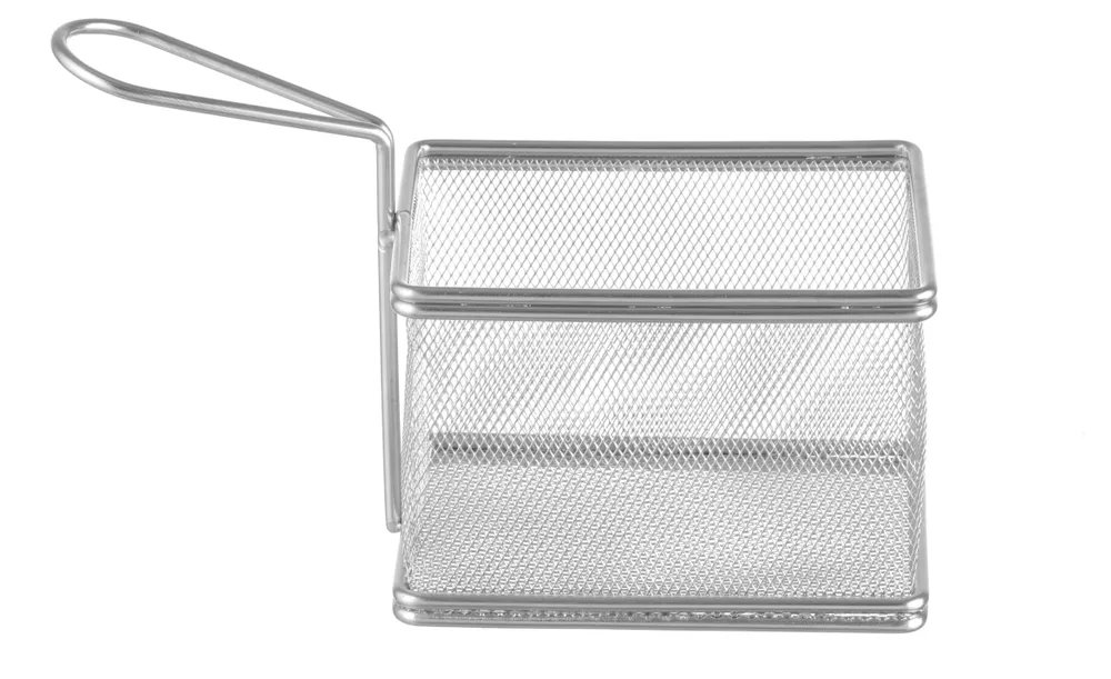 Miniatur-Snack-Frittierkörbe, 125x100x(H)85mm