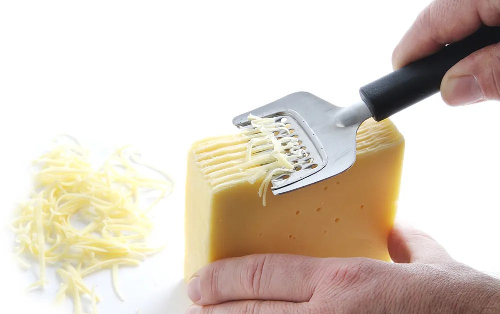 Käsereibe, Schwarz, (L)170mm Käsereibe, Schwarz, (L)170mm