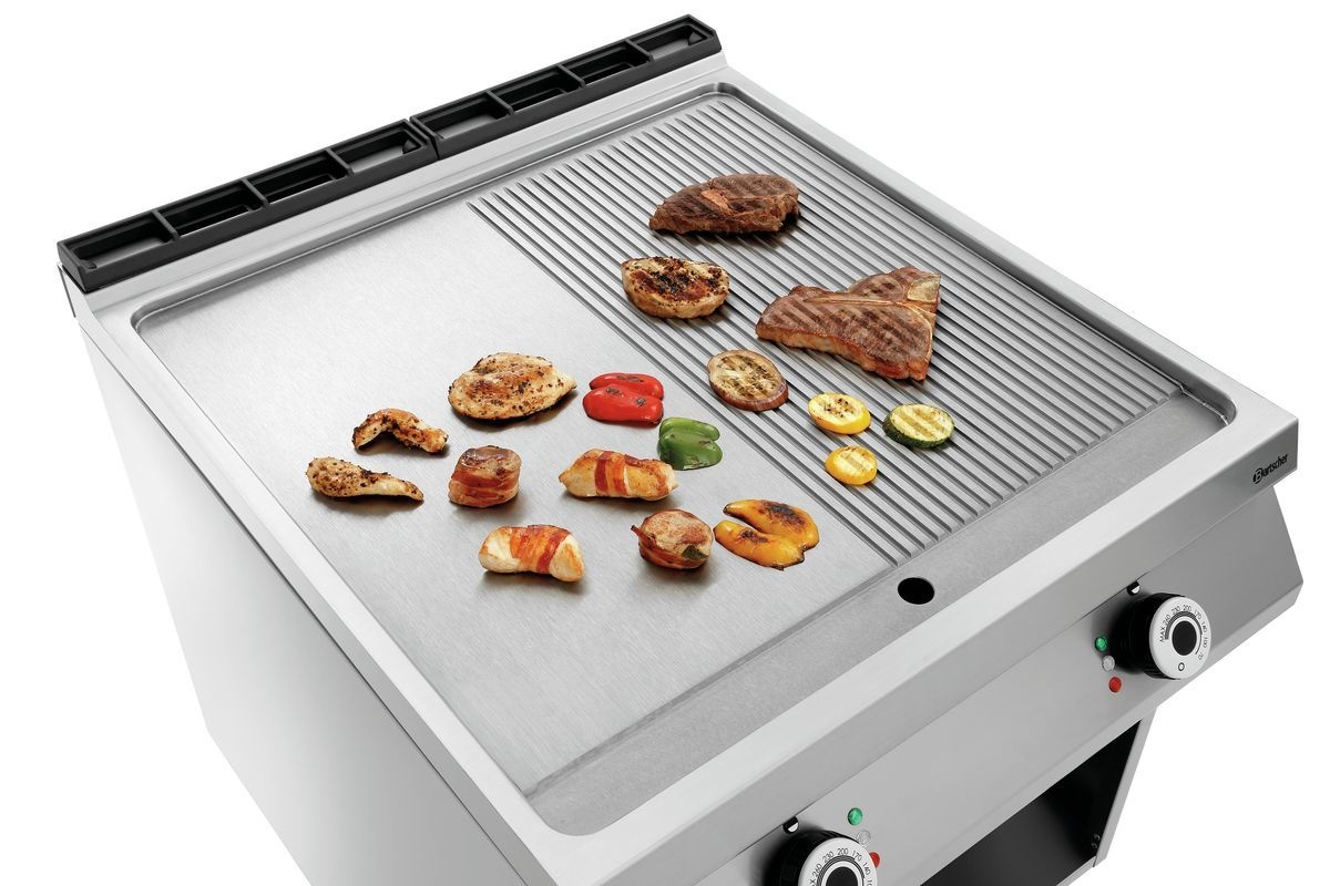 Elektro-Griddleplatte, 1/2+1/2, OU Elektro-Griddleplatte, 1/2+1/2, OU