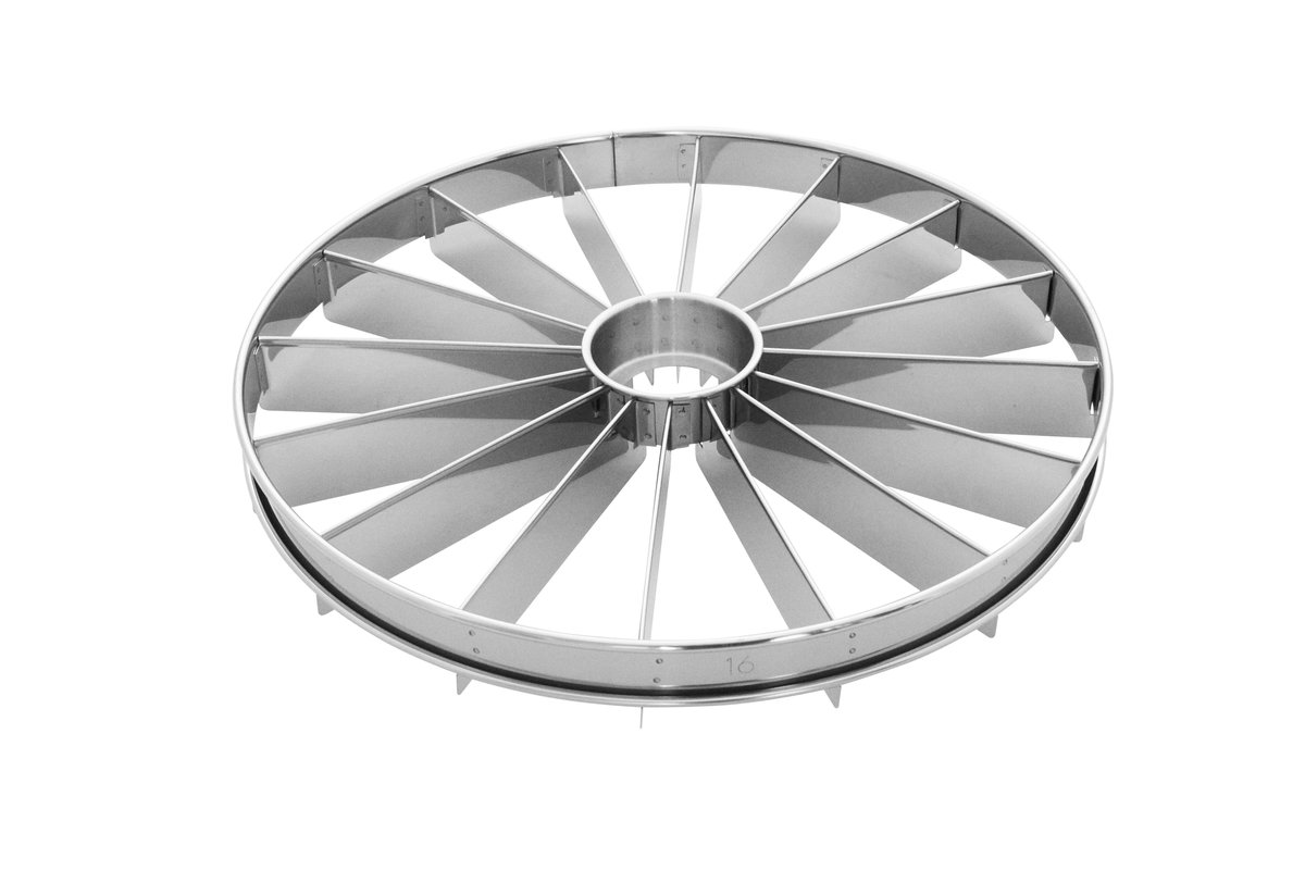 Tortenteiler, 16-teilig, Ø: 330 mm
