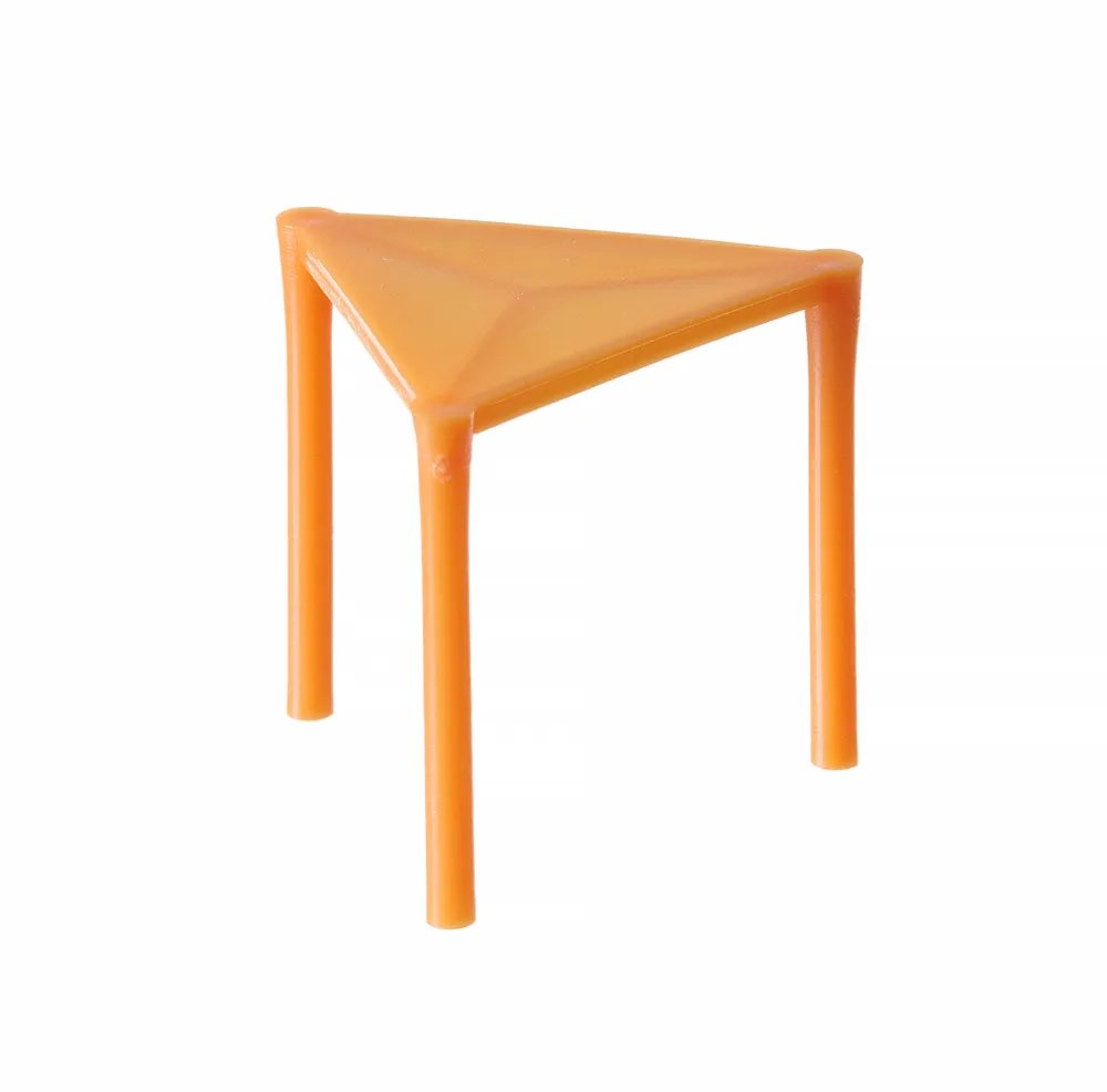 Abstandhalter für Pizzen - 500 Stk., Orange, 500 Stk